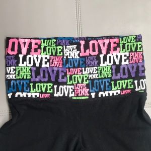 VICTORIA’S LOVE PINK Banded Yoga Pants